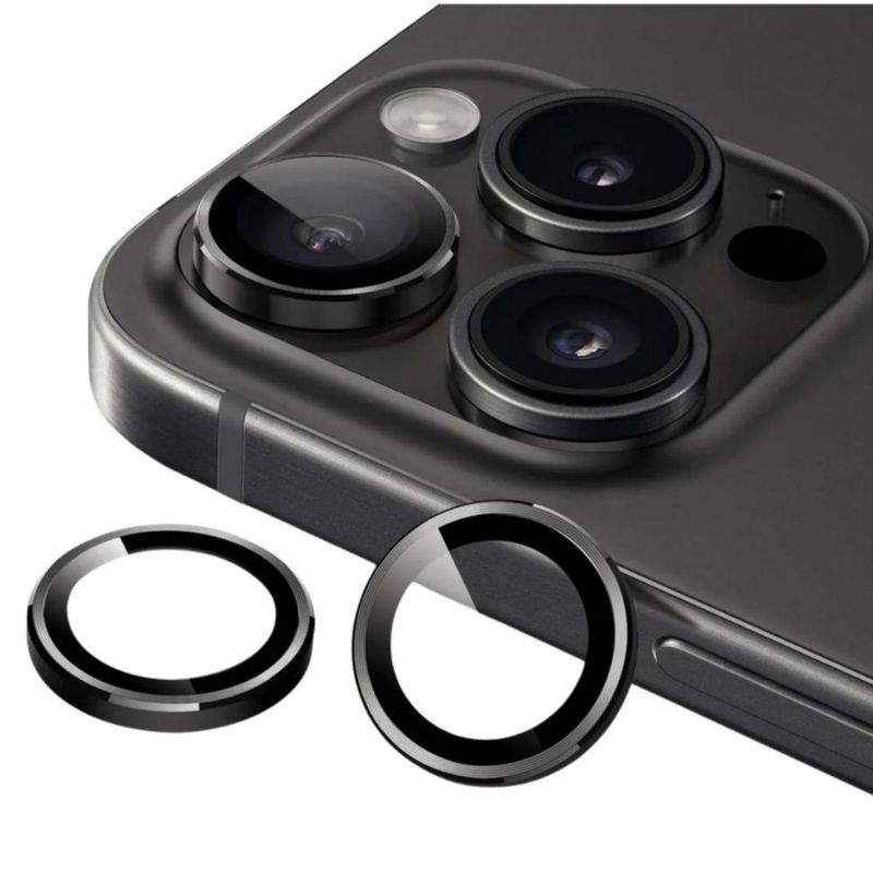 Mica Premium Protector Lente Camara Aros Para iPhone