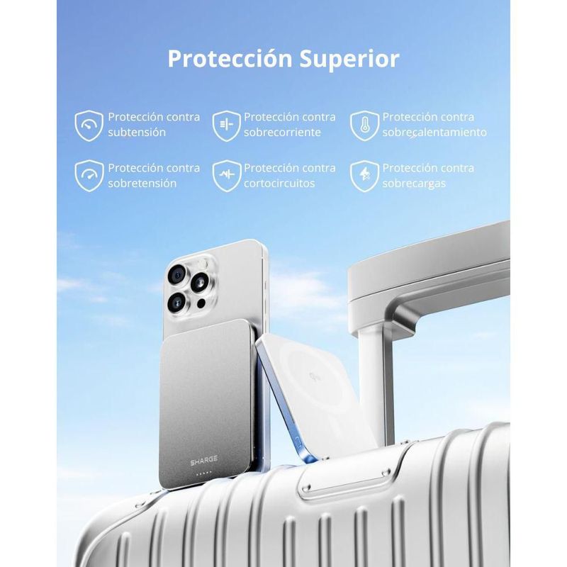 Power Bank Magsafe Qi2 Sharge M4 5000mah Ultra Slim 15w