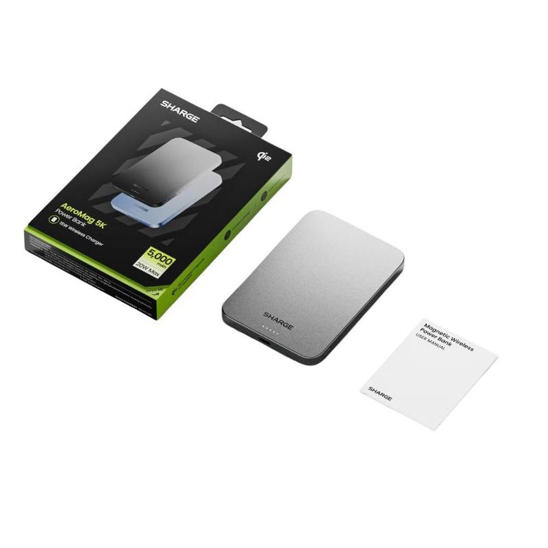 Power Bank Magsafe Qi2 Sharge M4 5000mah Ultra Slim 15w