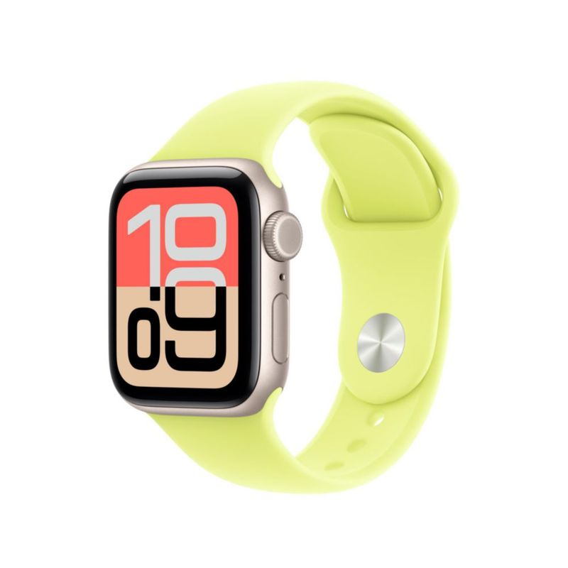 Correa deportiva para Apple Watch 40 mm amarillo neón M/L