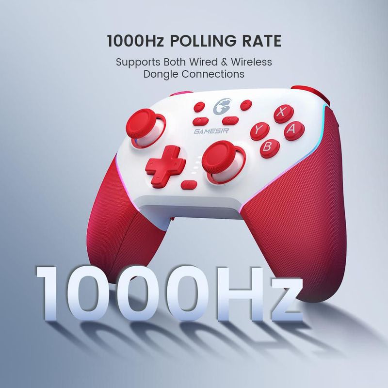 Controlador de juegos inalámbrico GameSir Super Nova para PC/Switch/Switch 2/iOS/Android