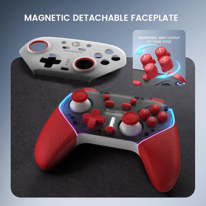 Controlador de juegos inalámbrico GameSir Super Nova para PC/Switch/Switch 2/iOS/Android