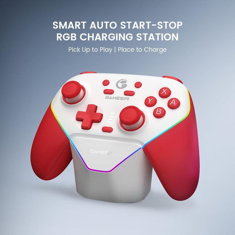 Controlador de juegos inalámbrico GameSir Super Nova para PC/Switch/Switch 2/iOS/Android