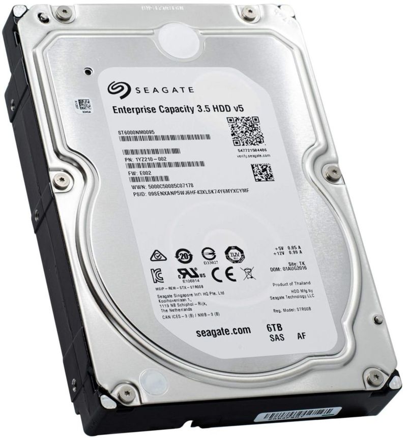 Disco Duro Seagate ST6000NM0095 6TB SAS 3.5 pulgadas