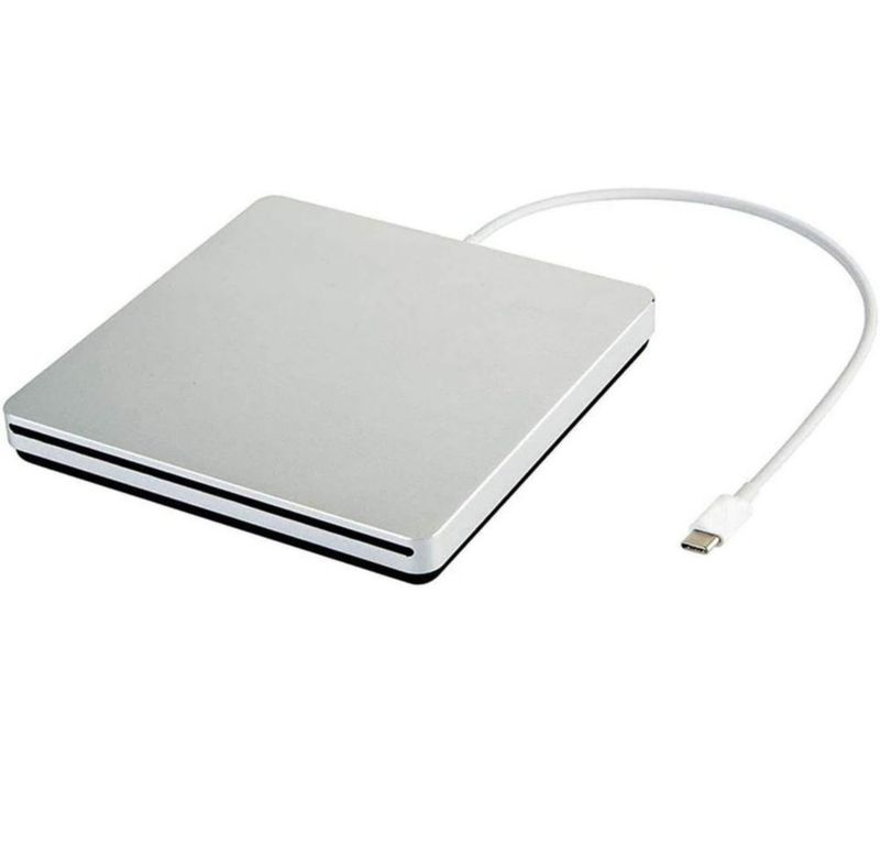 Unidad externa de CD/DVD Oulin USB C grabadora/grabadora para MacBook
