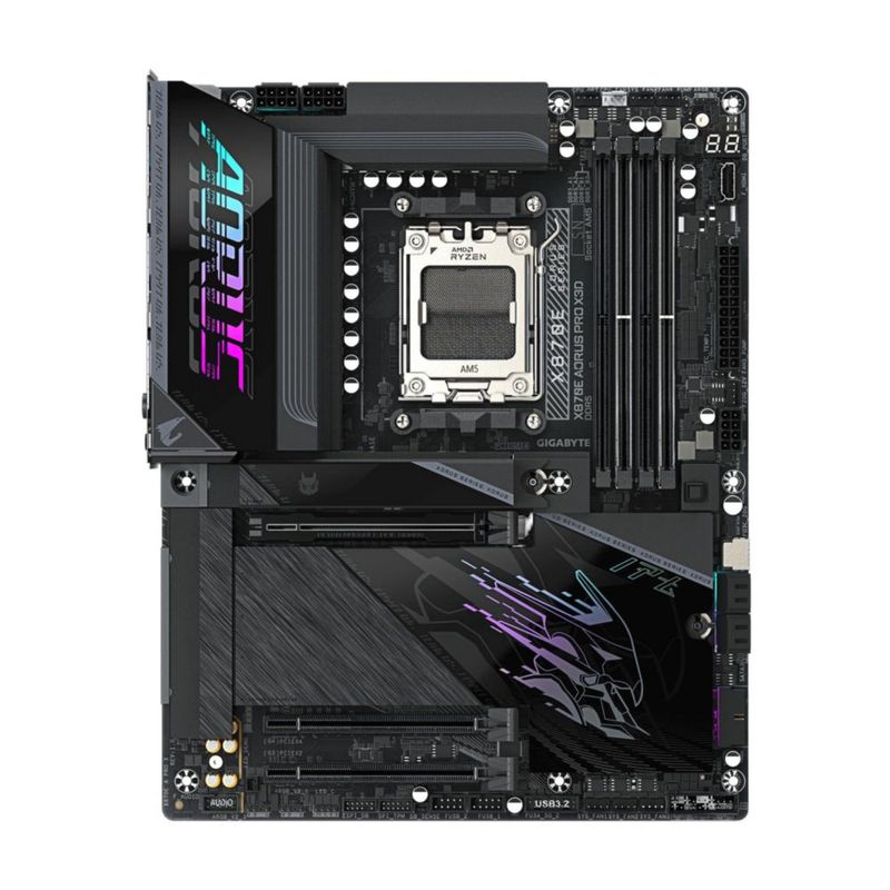 Placa madre GIGABYTE X870E AORUS PRO X3D AMD AM5 ATX DDR5