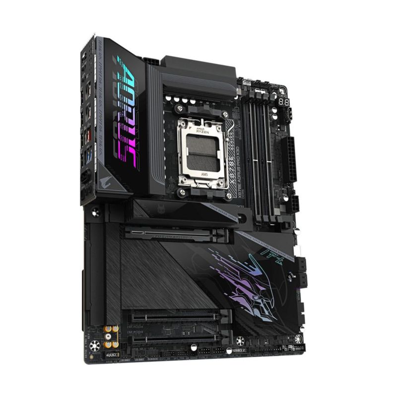 Placa madre GIGABYTE X870E AORUS PRO X3D AMD AM5 ATX DDR5