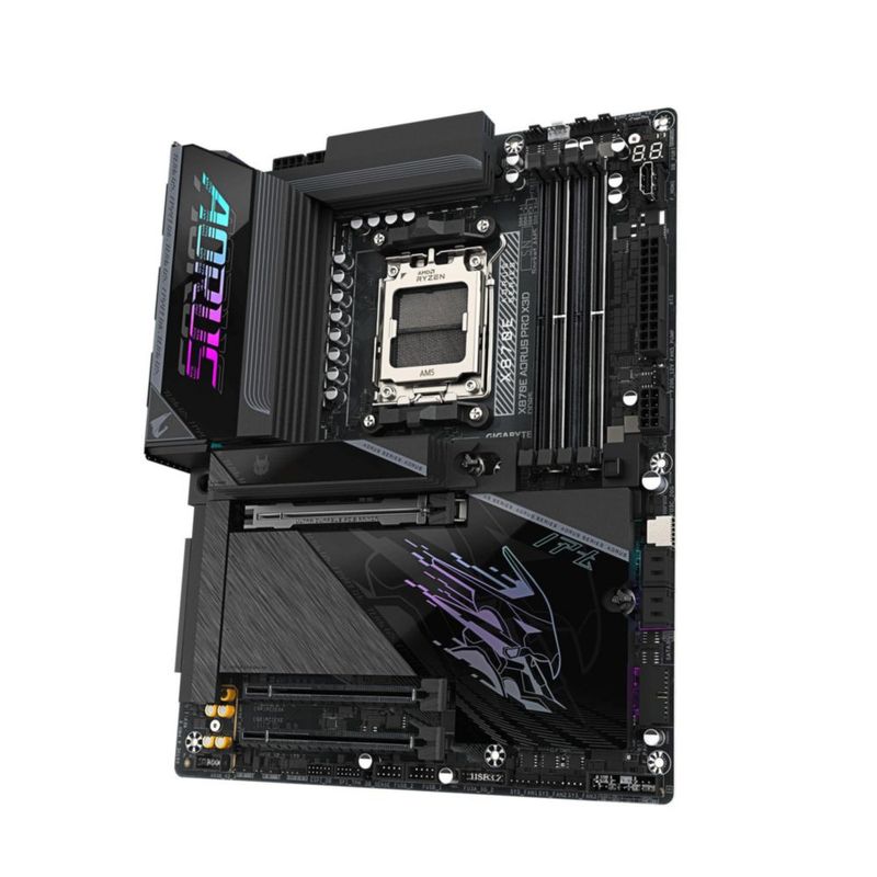 Placa madre GIGABYTE X870E AORUS PRO X3D AMD AM5 ATX DDR5