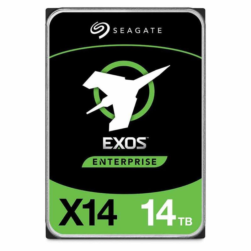 Disco duro Reacondicionado Seagate Exos X14 de 14 TB 7200 RPM SATA 3.5"