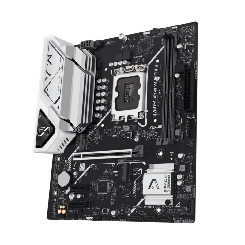 Placa madre ASUS B760M-AYW WiFi D4 II Intel® B760 (LGA 1700)