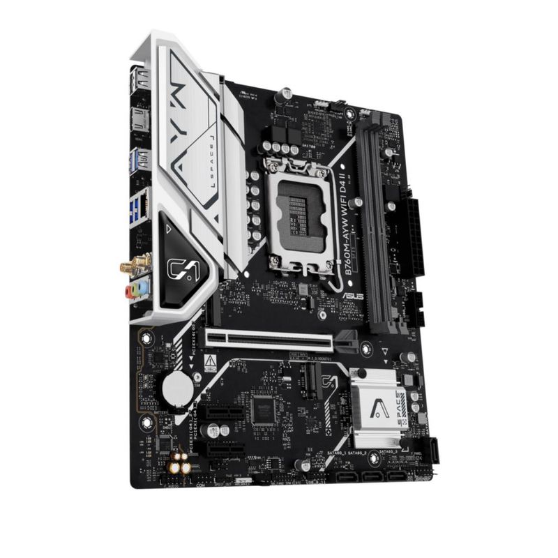 Placa madre ASUS B760M-AYW WiFi D4 II Intel® B760 (LGA 1700)