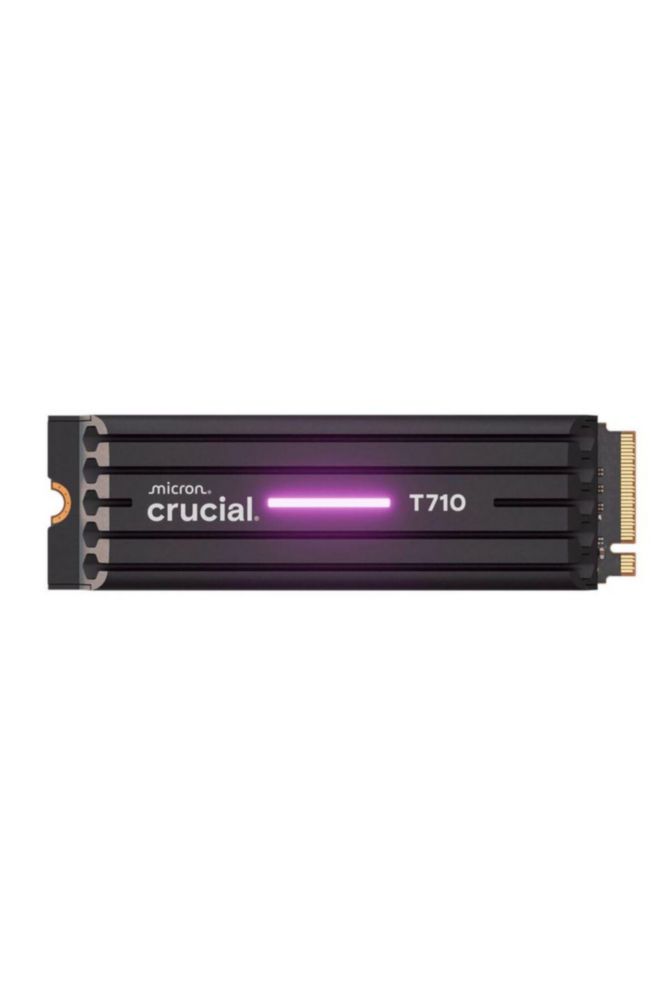 SSD Crucial Micron Technology CT1000T710SSD5 T710 de 1 TB con disipador térmico