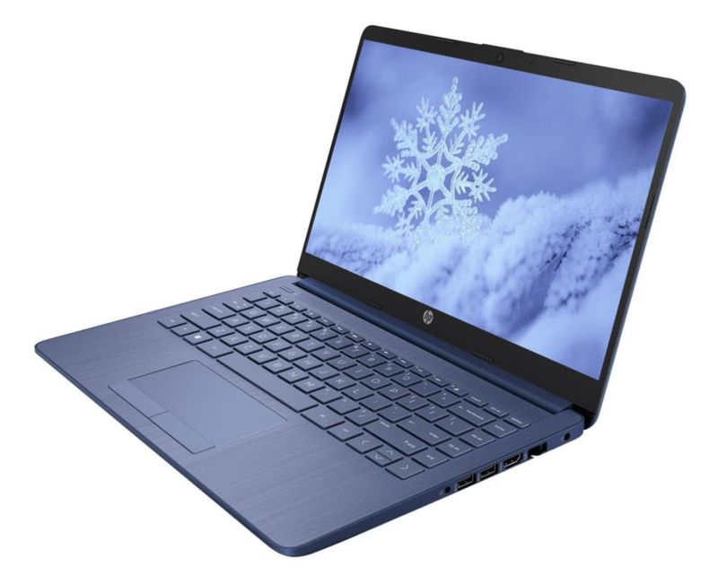 Laptop HP 14" Intel N4120 8 GB RAM 64 GB eMMC + 256 GB SD