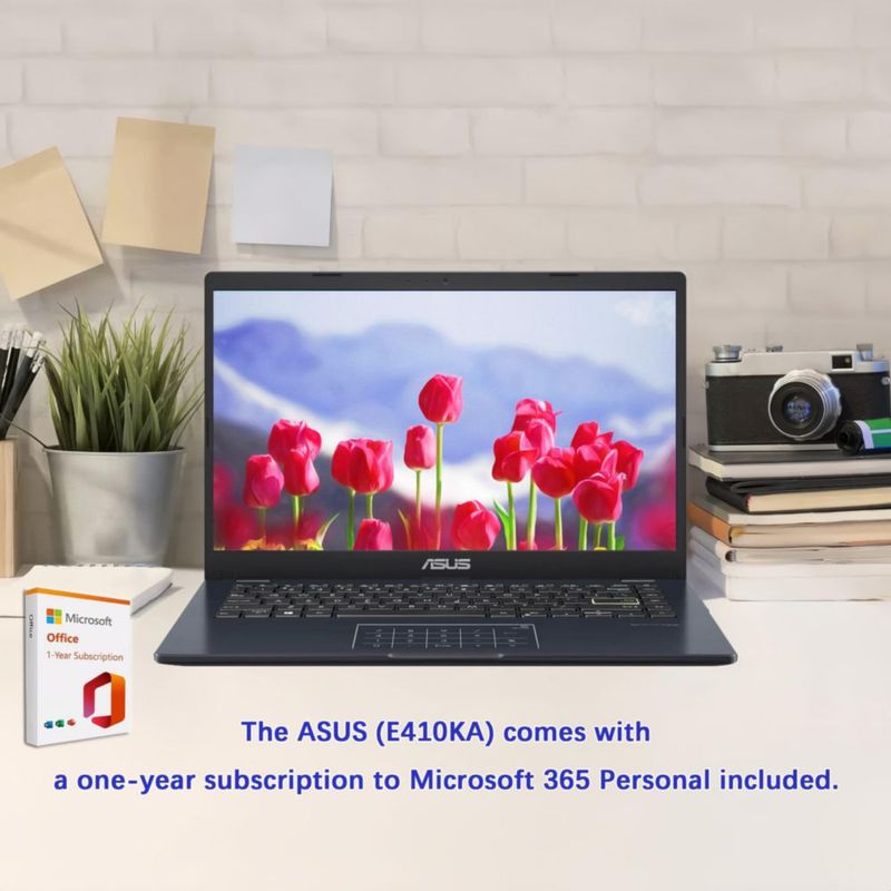Ordenador portátil ASUS Vivobook go 14 FHD Intel Pentium N6000 de 4 GB de RAM