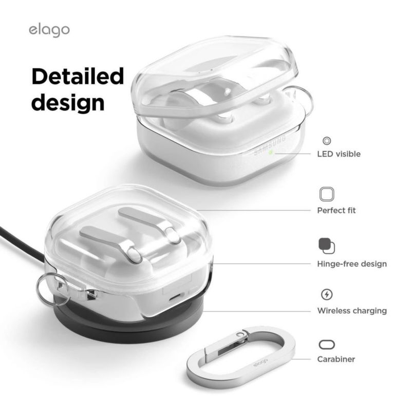 Funda Elago compatible con Samsung Galaxy Buds 4 Pro y 4