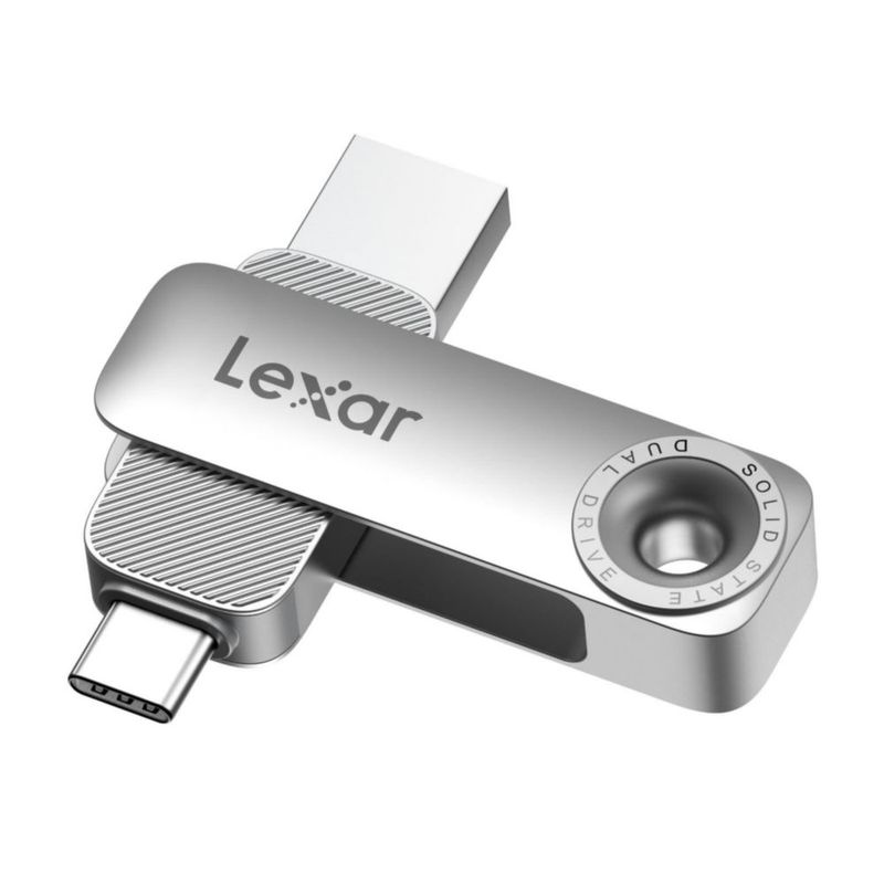 Unidad flash USB Lexar D50E Disco dual de estado sólido de 256 GB