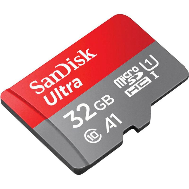 Tarjeta de memoria Sandisk Ultra microSDHC UHS-I de 32 GB con adaptador