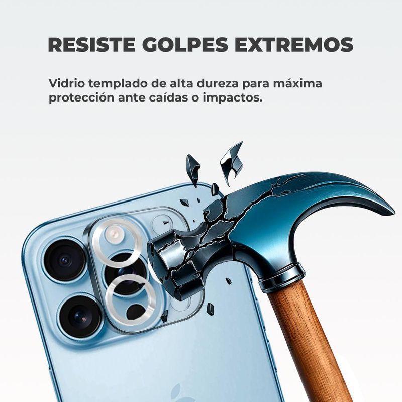 Mica De Cámara Cristal Deluxe Para Iphone 13 Pro/ 13 Pro Max