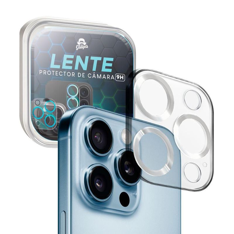 Mica De Cámara Cristal Deluxe Para Iphone 13 Pro/ 13 Pro Max