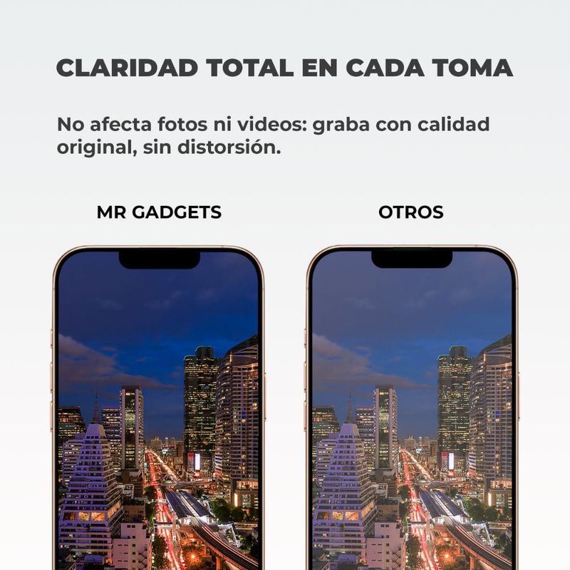 Mica De Cámara Cristal Deluxe Para Iphone 13 Pro/ 13 Pro Max