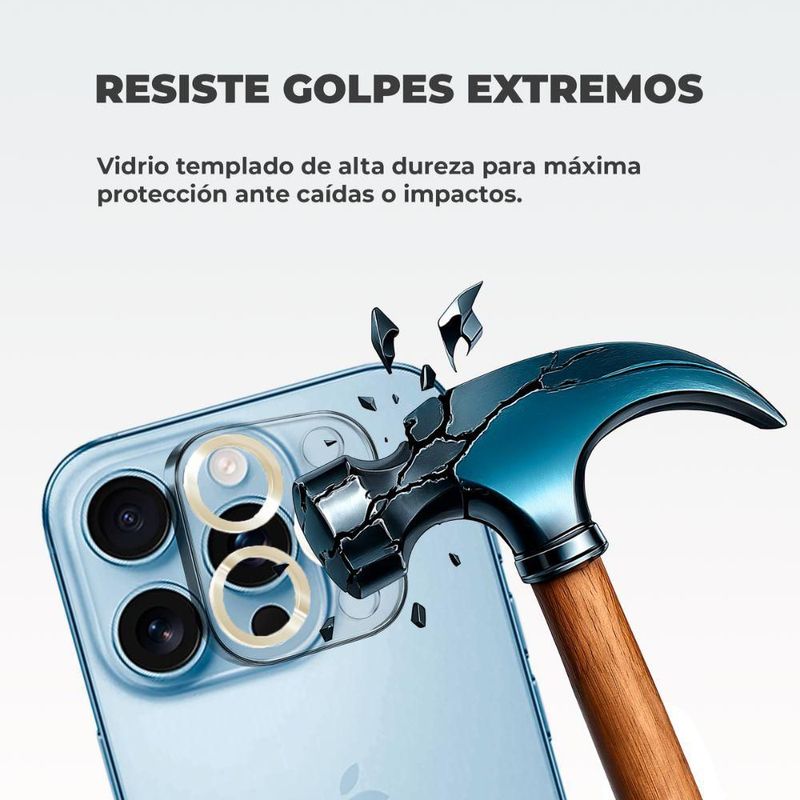 Mica De Cámara Cristal Deluxe Para Iphone 13 Pro/ 13 Pro Max