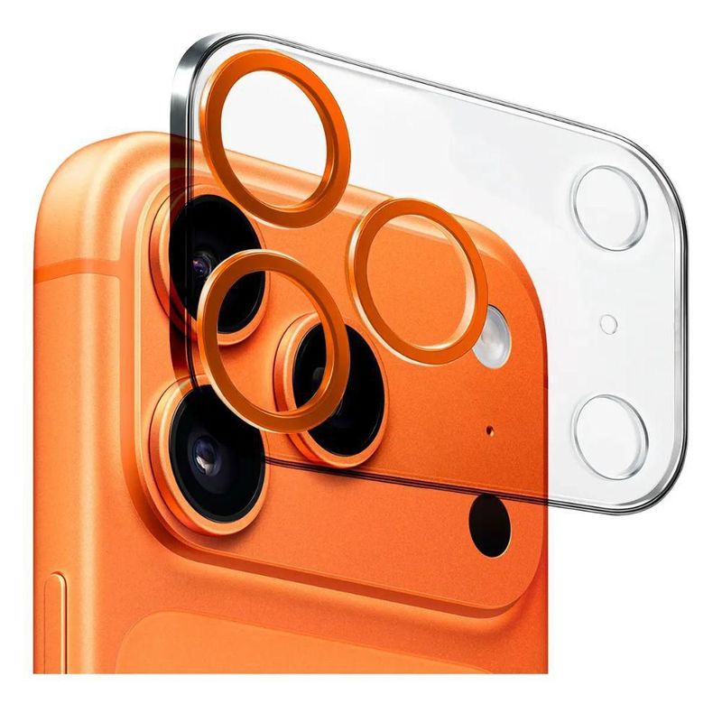 Mica Cámara Cristal Templado Deluxe Para Iphone 17 Pro Max
