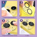 Mica 9d Protector De Lente De Cámara Para Todos Los iPhone