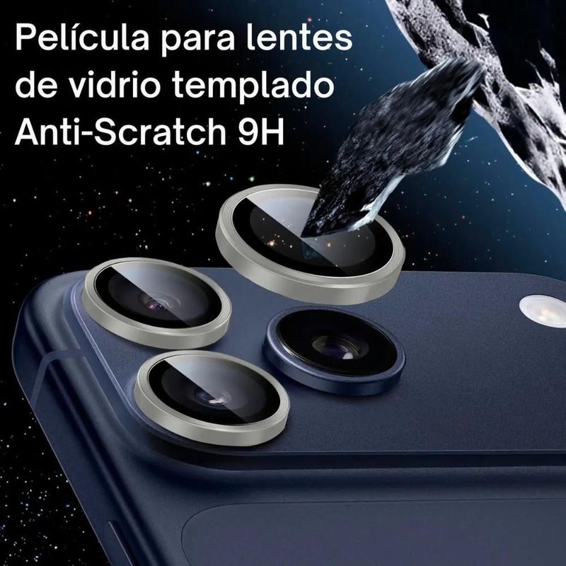 Mica Aros Protectores Camara Para iPhone 17 Pro/ 17 Pro Max