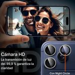 Mica Aros Protectores Camara Para iPhone 17 Pro/ 17 Pro Max