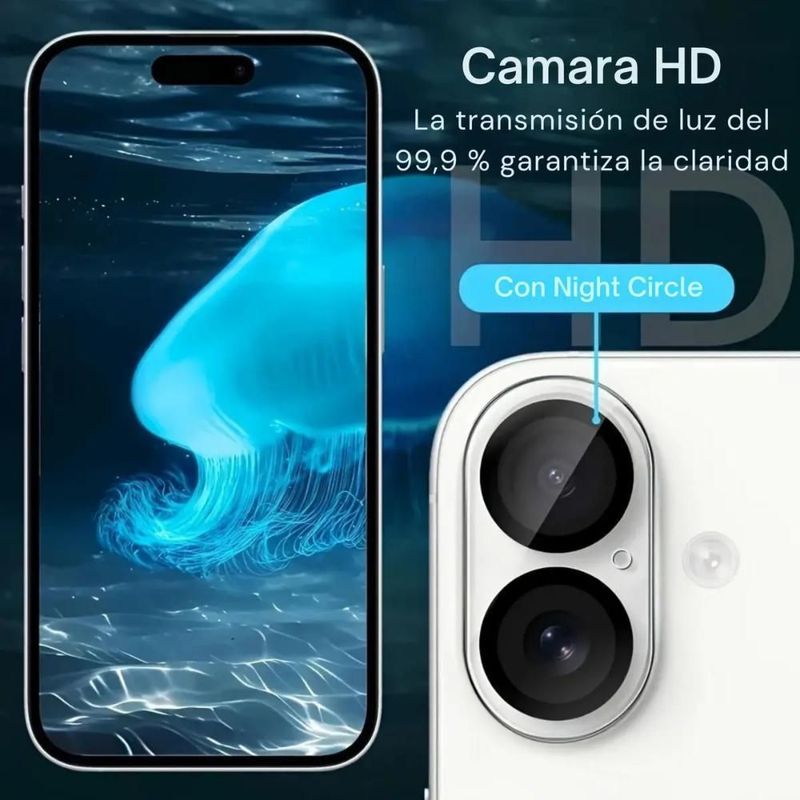 Mica 9d Protector De Lente De Cámara Para Todos Los iPhone