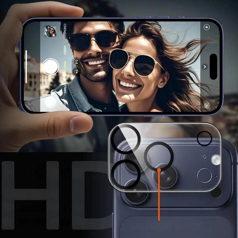 Mica 9d Protector De Lente De Cámara Para Todos Los iPhone