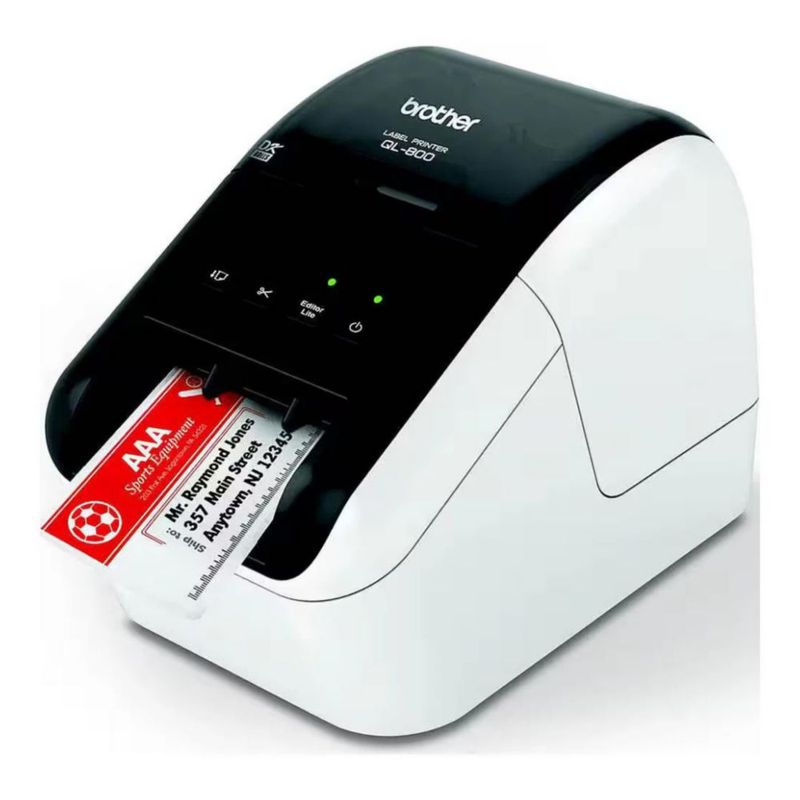 Brother QL-800 Impresora de Etiquetas Térmica - USB Alta Velocidad para Guías y Negocio