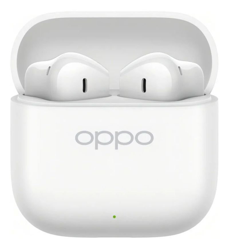 Oppo Enco Buds 3 - Audífonos Inalámbricos con IA y IP54 - Blanco
