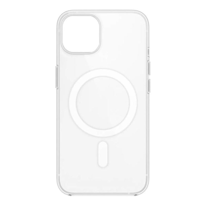 Funda Case Transparente Clear De Colores Para iPhone Magsafe