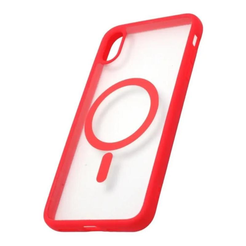 Funda Case Transparente Clear De Colores Para iPhone Magsafe