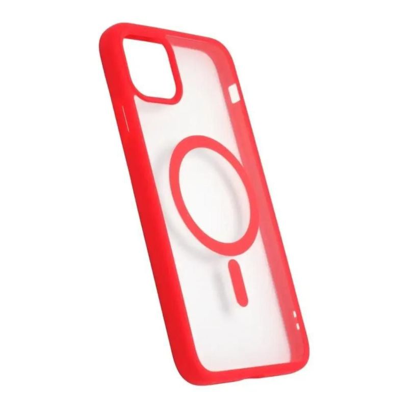 Funda Case Transparente Clear De Colores Para iPhone Magsafe