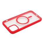 Funda Case Transparente Clear De Colores Para iPhone Magsafe