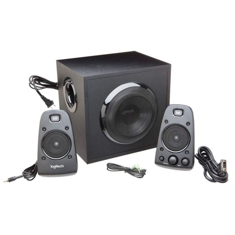 Sistema de altavoces para el hogar Logitech Z623 400W 2.1 Black