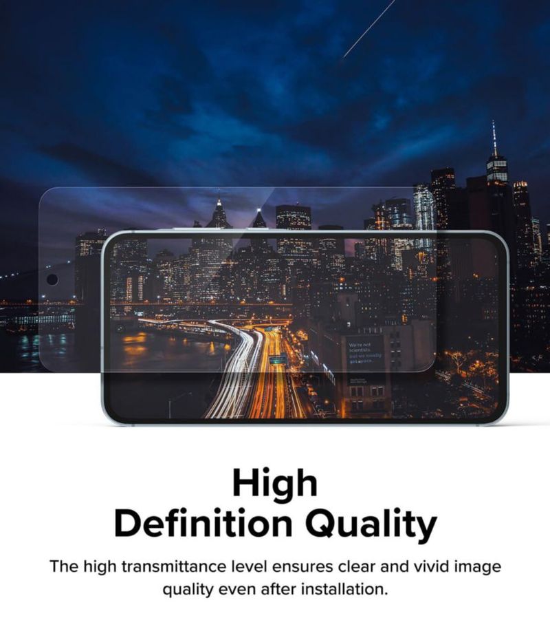 Protector de pantalla Ringke Easy Slide 9H para Samsung A35 5G