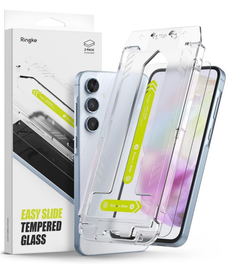 Protector de pantalla Ringke Easy Slide 9H para Samsung A35 5G