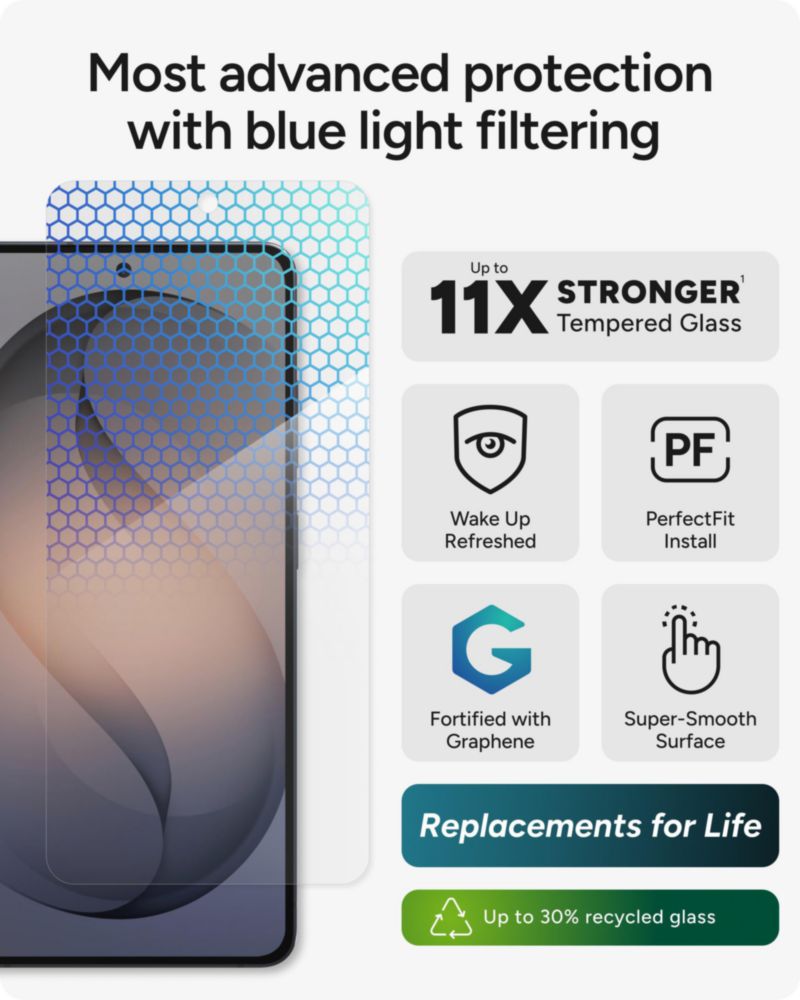 Protector de pantalla ZAGG Glass XTR5 para Samsung Galaxy S26