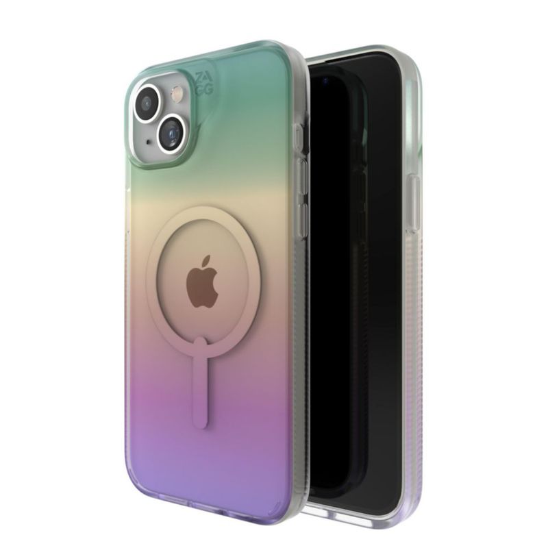 Funda ZAGG Milan Snap para iPhone 15 Plus resistente a caídas de hasta 4 m