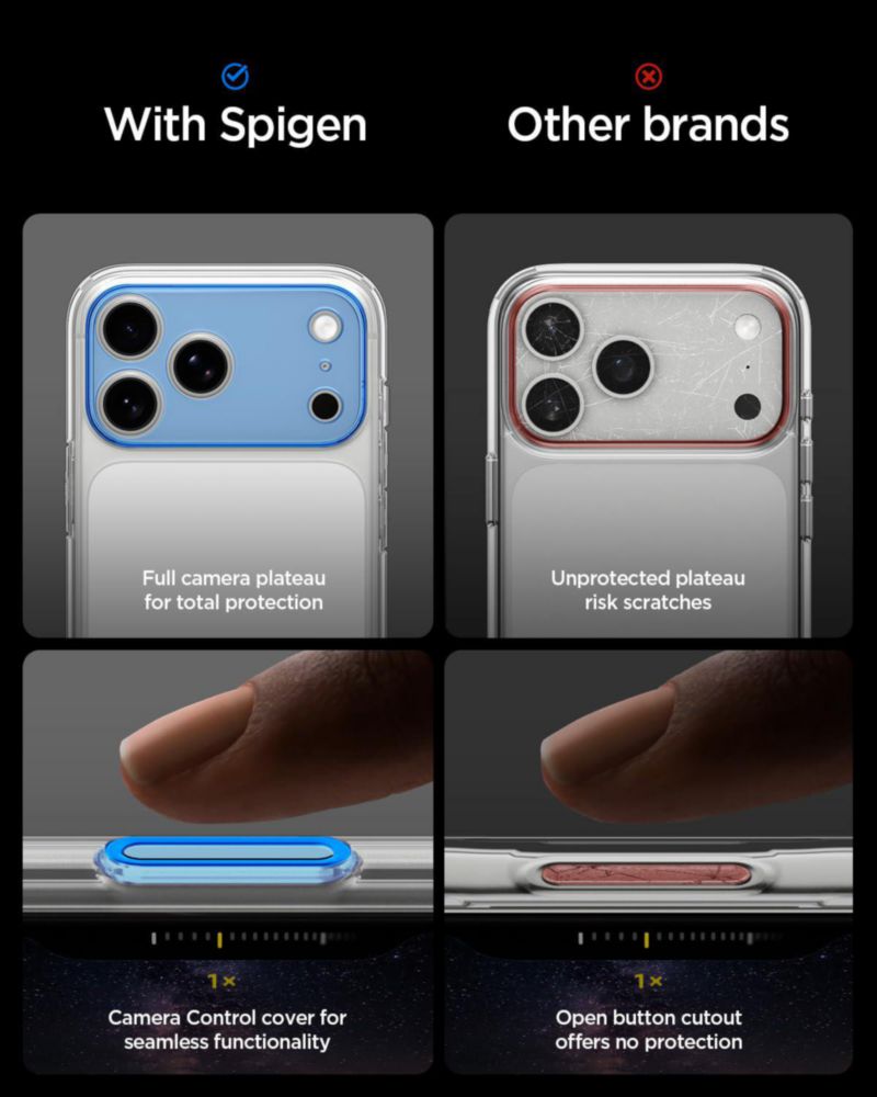 Funda para teléfono Spigen Ultra Hybrid T MagFit para iPhone 17 Pro