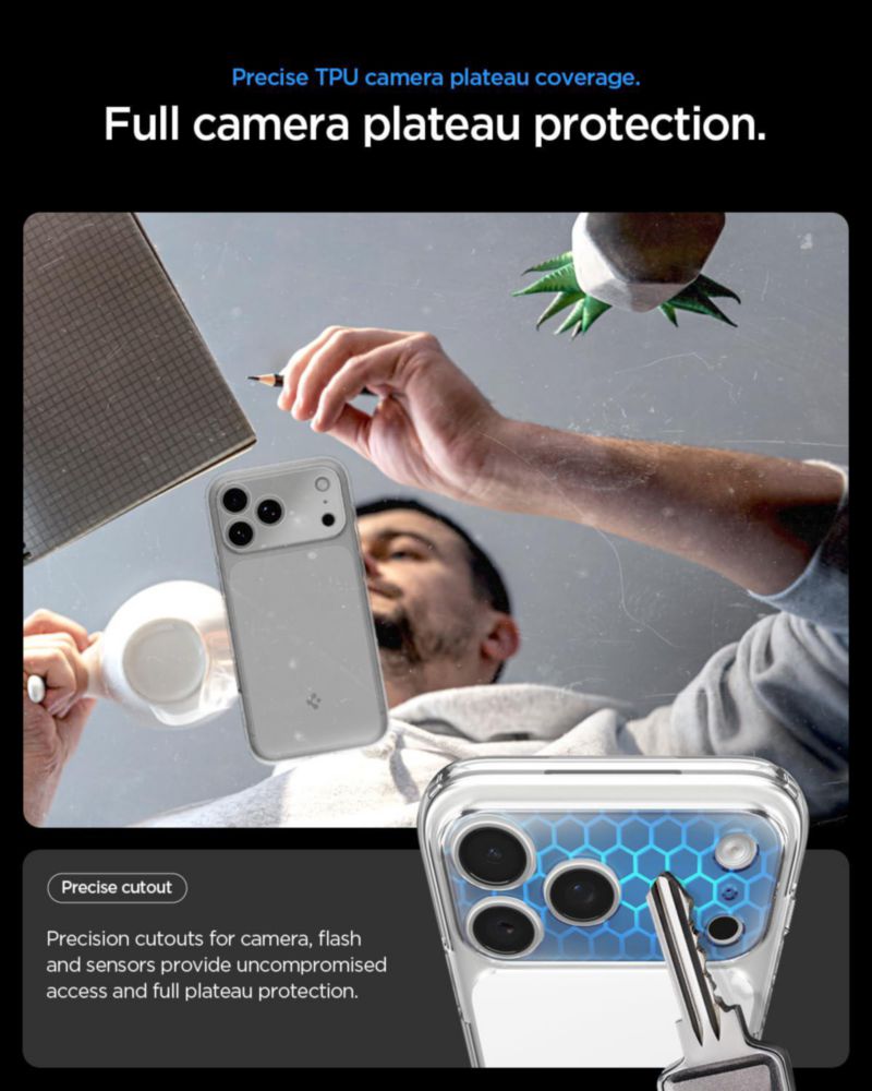 Funda para teléfono Spigen Ultra Hybrid T MagFit para iPhone 17 Pro