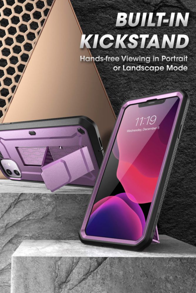 Funda para iPhone 11 SUPCASE Unicorn Beetle Pro 6.1" Morada