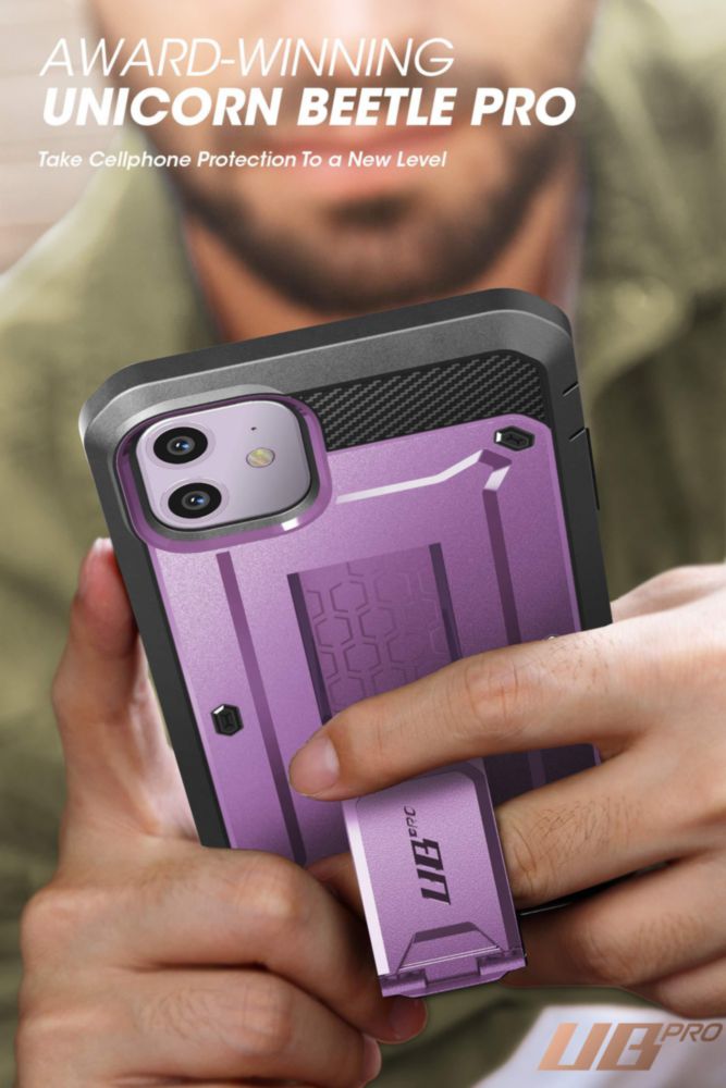 Funda para iPhone 11 SUPCASE Unicorn Beetle Pro 6.1" Morada