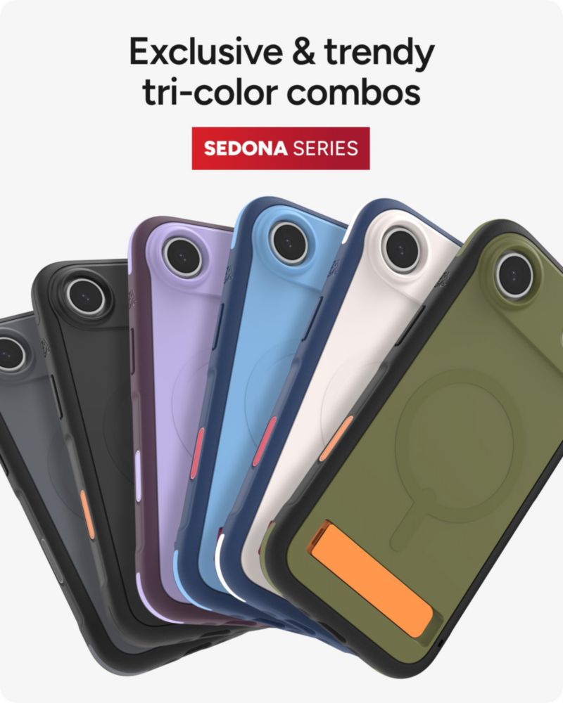 Funda ZAGG Sedona Snap para iPhone Air con soporte y caída de 4 m