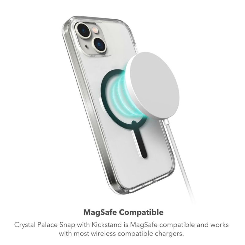 Funda ZAGG Crystal Palace para iPhone 15 Plus transparente
