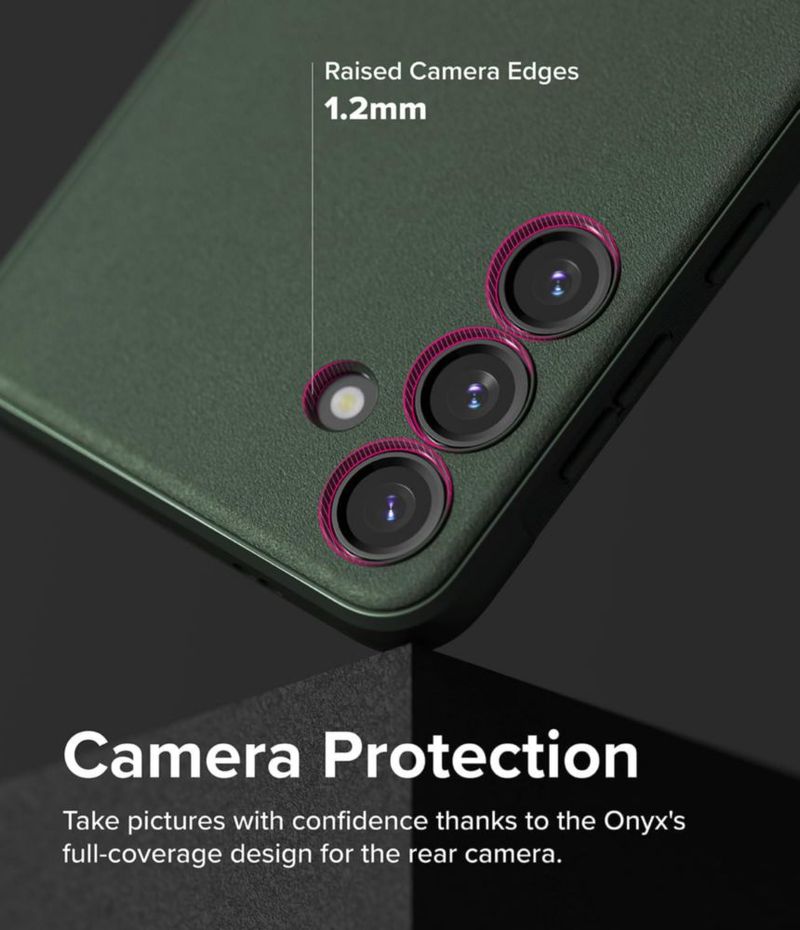 Funda Ringke Onyx para Samsung Galaxy S24 verde oscuro