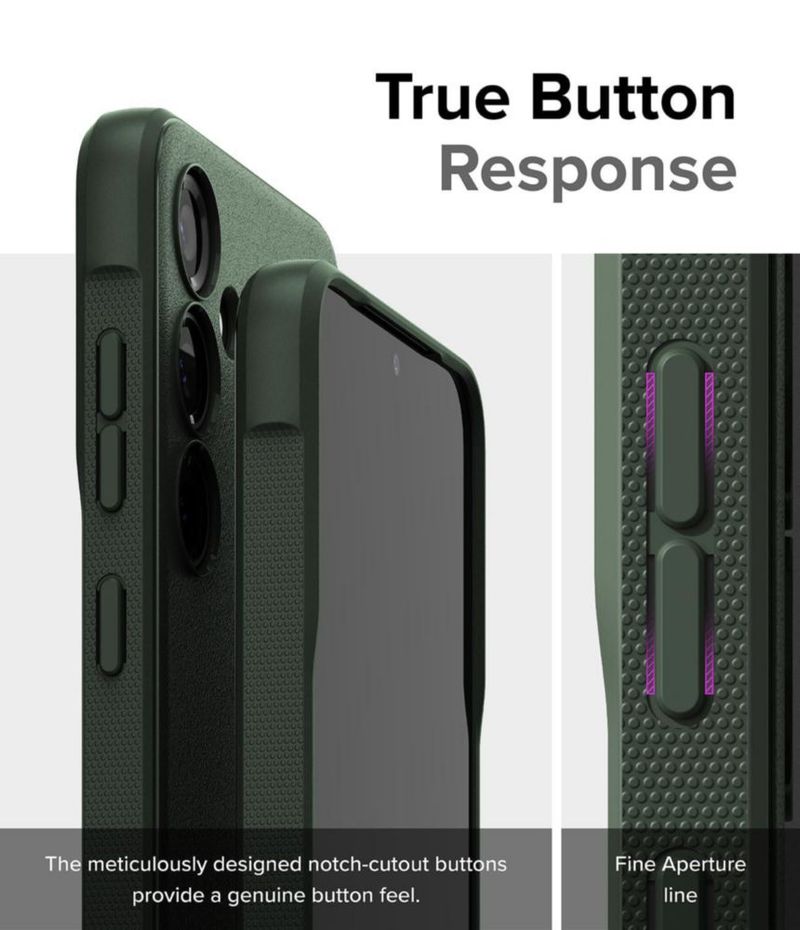 Funda Ringke Onyx para Samsung Galaxy S24 verde oscuro